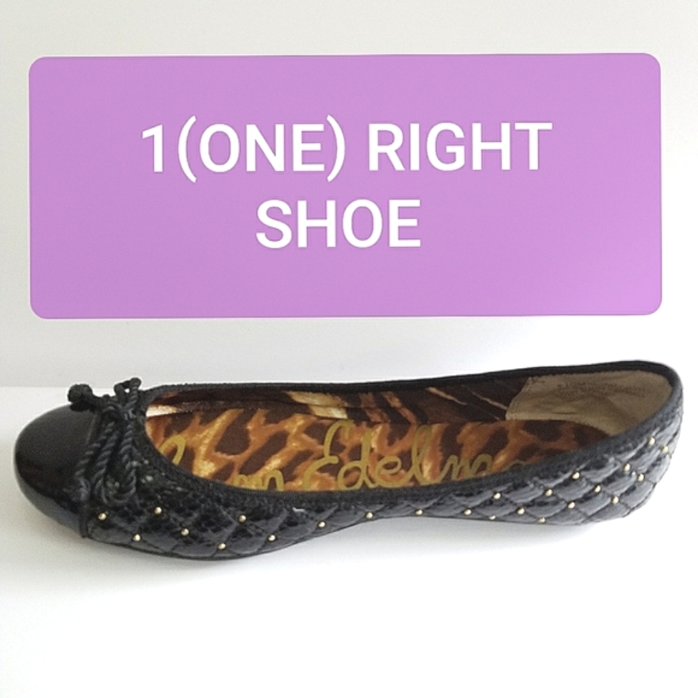 SINGLE RIGHT Shoe Ballet Flat Sam Edelman 8 1/2 M - Picture 2 of 7